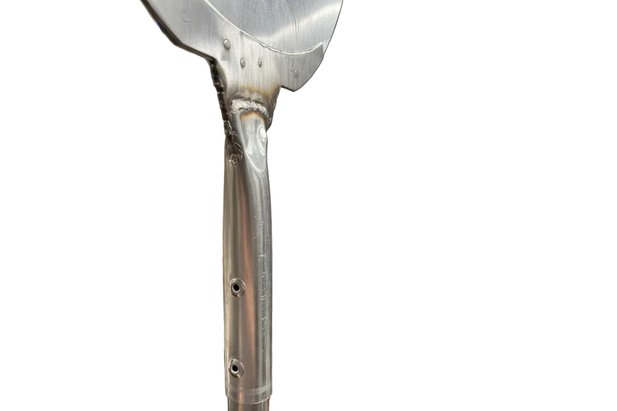 Large Stainless Steel Pizza Peel Head — Modular Replacement for 14–18" Pizzas