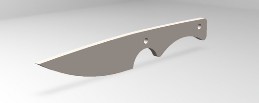 Custom 5" Knife (1095 High Carbon Steel)