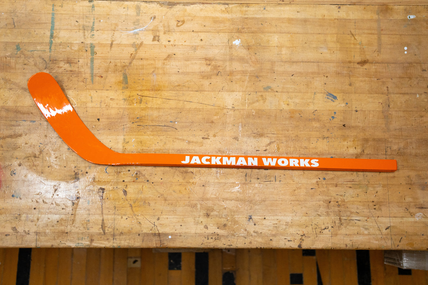 Handcrafted Metal Mini Hockey Stick