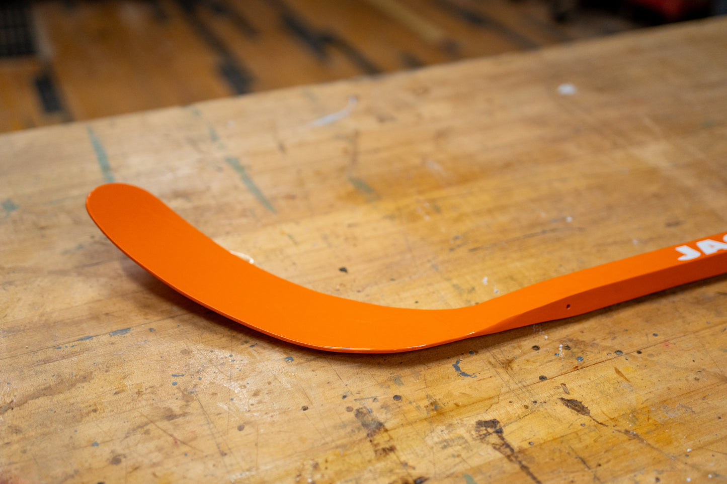 Handcrafted Metal Mini Hockey Stick