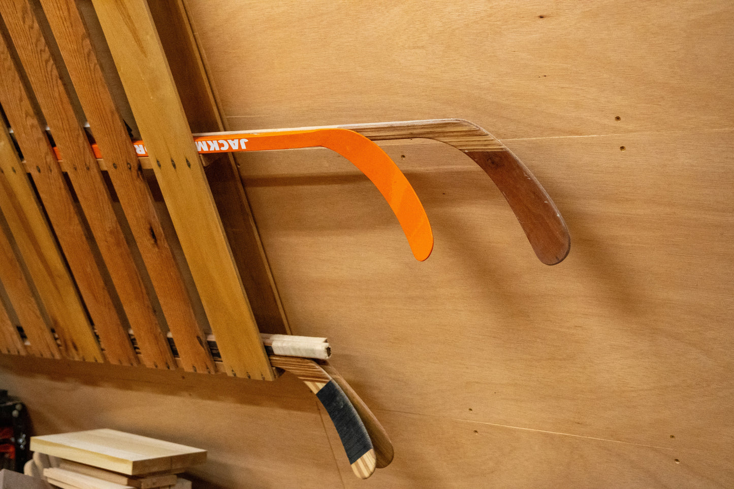 Handcrafted Metal Mini Hockey Stick