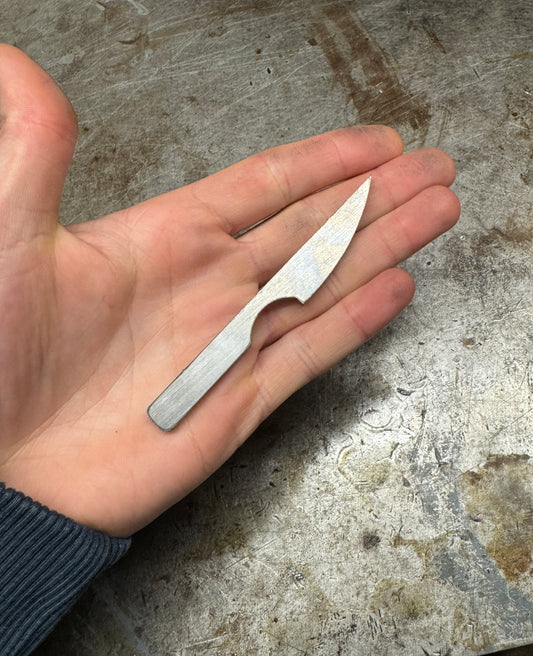 Custom 4" Skinny Knife (1095 High Carbon Steel)