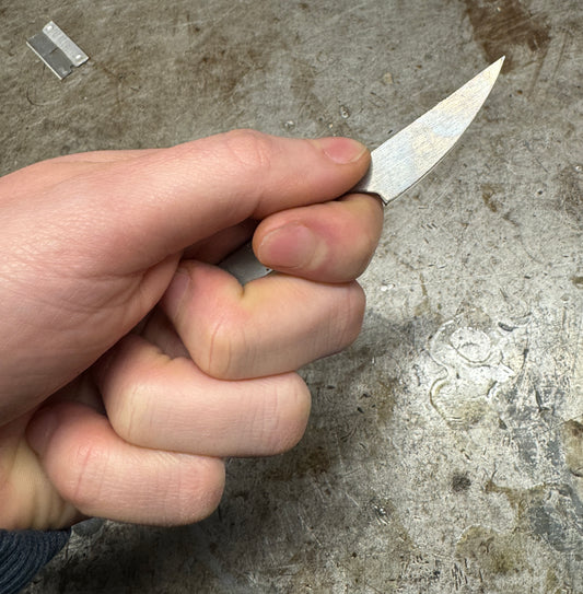 Custom 4" Skinny Knife (1095 High Carbon Steel)