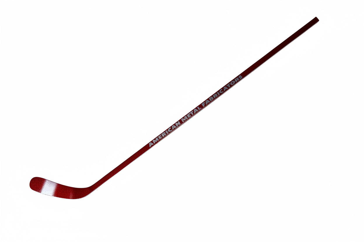 Powder Coated Aluminum Hockey Stick Sculpture