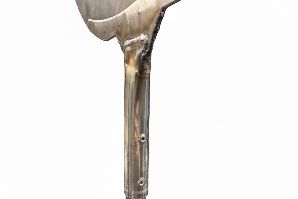 Large Stainless Steel Pizza Peel Head — Modular Replacement for 14–18" Pizzas