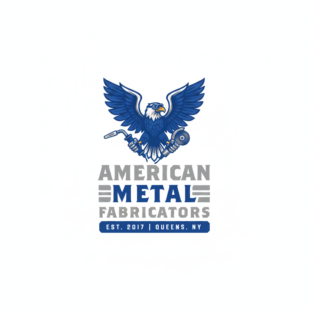 American Metal Fabricators White BG Logo - Improved